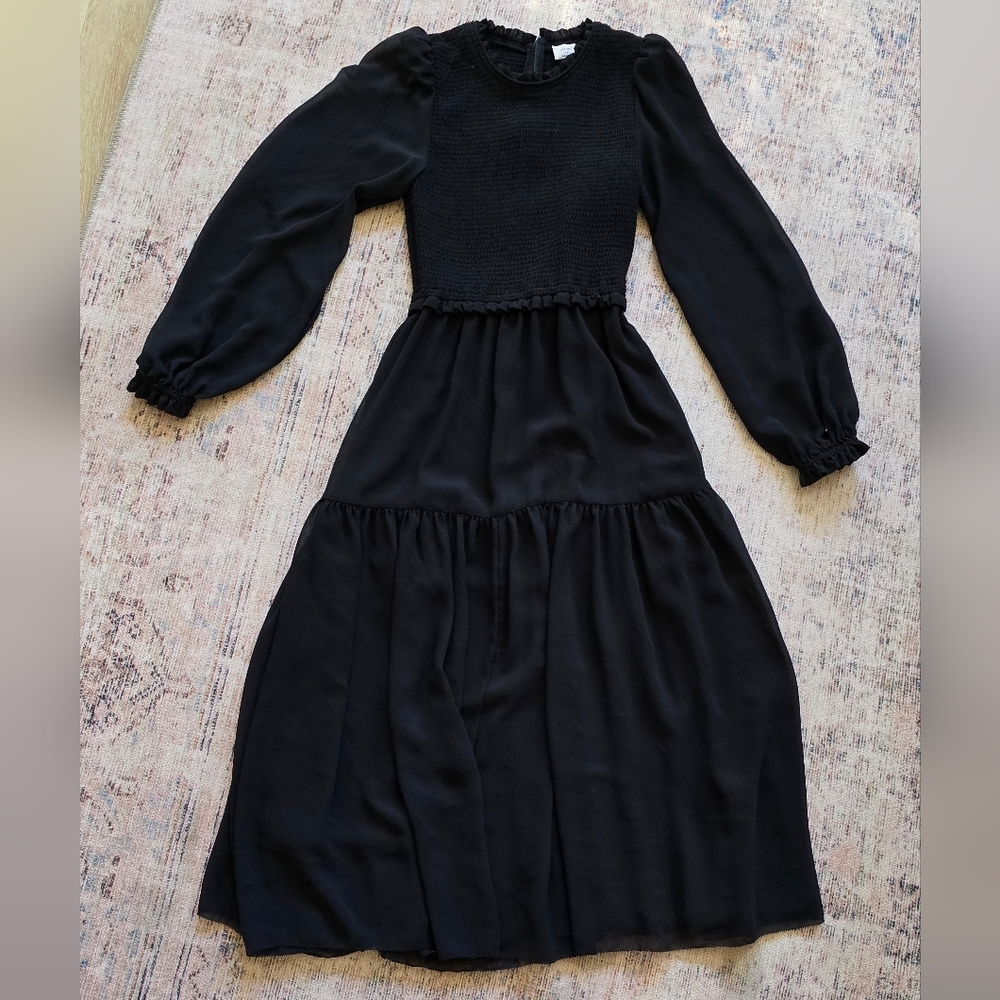 Wilfred Classic Black Long Sleeve Dress